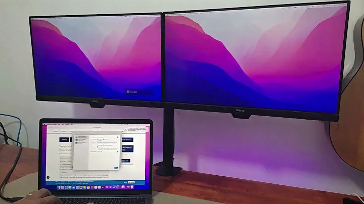 MacBook Air M1 Dual Monitor Setup | Clamshell mode