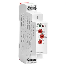 GRT8-M1 Реле задержки выключения 16A AC/DC12V-240V Многофункциональное реле таймера на DIN-рейку