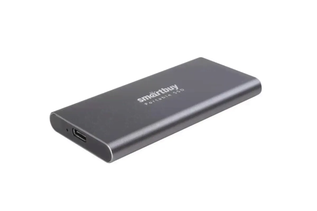 Внешний SSD диск, 250 Gb, SmartBuy M1 Drive, USB 3.1, metal grey-0