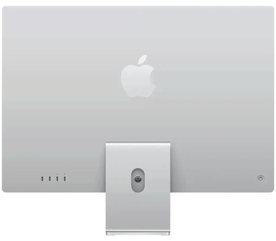 Apple iMac 24" Retina 4.5K (2021) M1, 8-Core, 8 ГБ, 256 ГБ SSD, 8-Core GPU, A2438, русская раскладка, серебристый-0