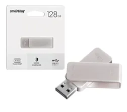 Флеш-накопитель 128 Gb Smartbuy M1 Metal Grey 3.0/3.1