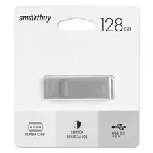 Флешка USB 128GB 3.0/3.2 Gen.1 Smartbuy M1 Metal Grey