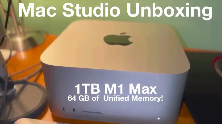 Распаковка Mac Studio! [Твердотельный накопитель M1 Max, 1 ТБ, 64 ГБ ОЗУ]