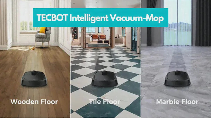 TECBOT M1- 4-in-1 Intelligent Vacuum-Mop Cleaning Robot