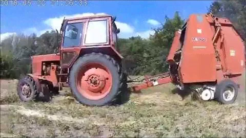 MTZ 52 + Hesston M1300