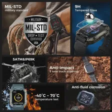 Смарт-часы Kospet Tank M1 Pro прочные водонепроницаемые IP69K с поддержкой Bluetooth (art.: 3920bd7fd8fcf)